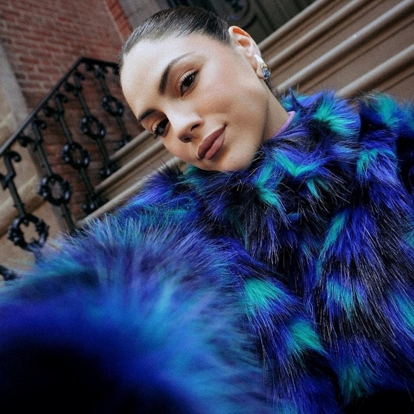 Free people x Unreal Fur Firefly Faux Fur Jacket - Picture 5 of 14